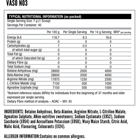 NutriTech VasoNO3