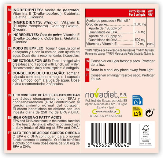 Novadiet Omega 3 (+vitE)