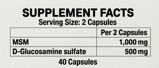 NovaDiet MSM+Glucosamine