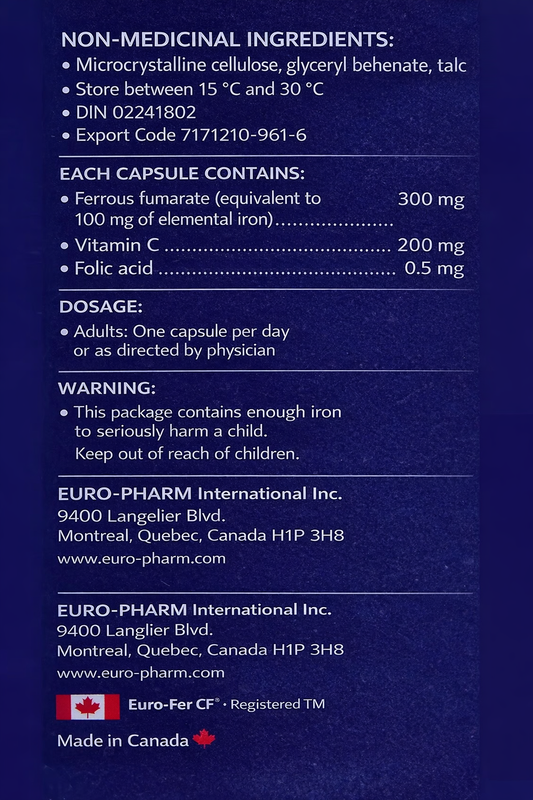 Euro-Fer CF (iron)