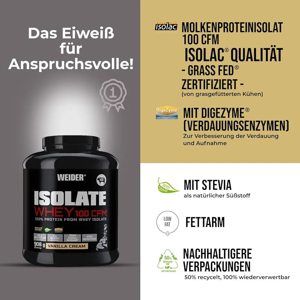 Weider Isolate Whey 100 CFM