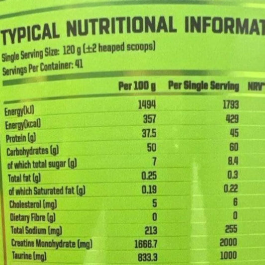 NutriTech Premium Mass Builder
