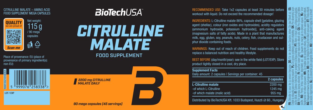BiotechUSA Citrulline Malate