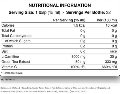 Applied Nutrition L-Carnitine 3000 Liquid