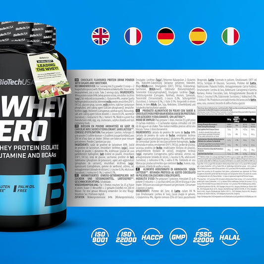 BiotechUSA Iso Whey Zero (36serv)