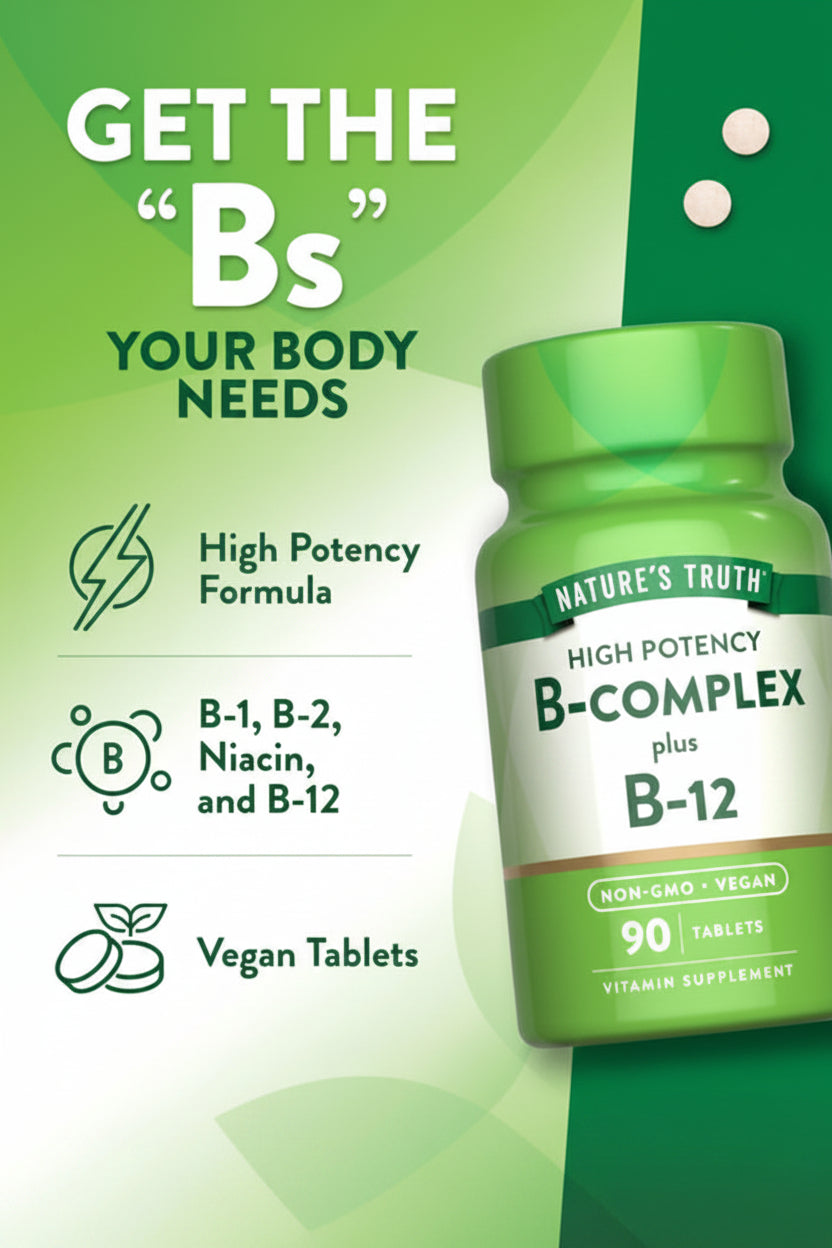 Nature's Truth B-Complex (plus b-12)