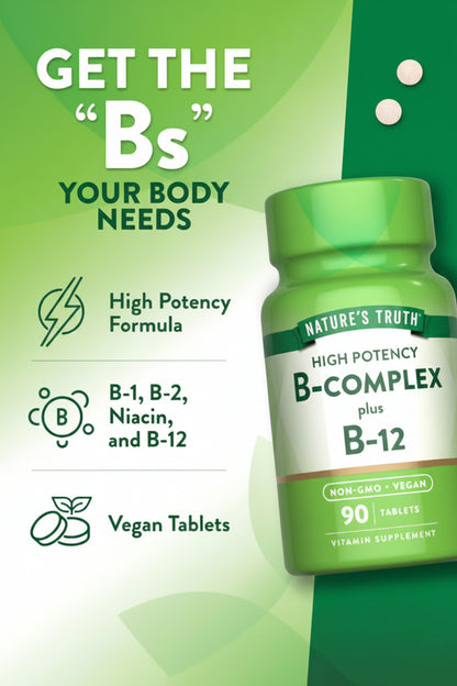 Nature's Truth B-Complex (plus b-12)